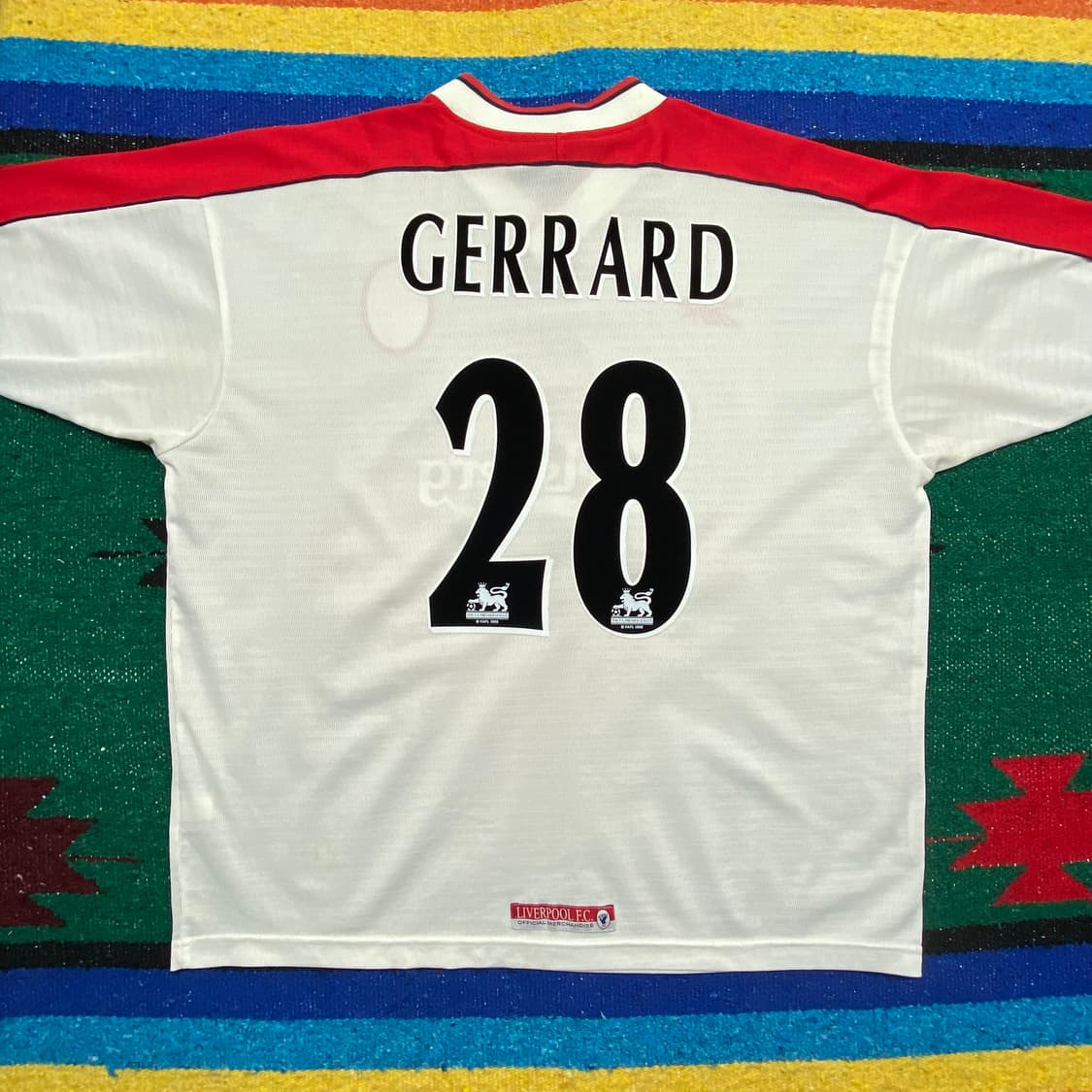 레어 1998년 리복 리버풀 어웨이 제라드유니폼 상품이미지7