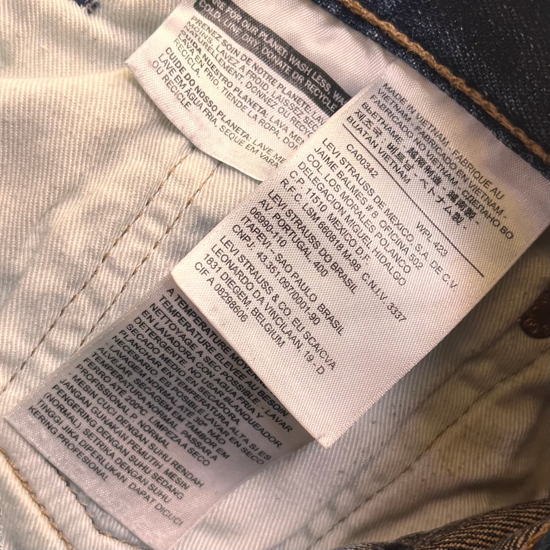 리바이스 501 데님팬츠 W32 L34 상품이미지5