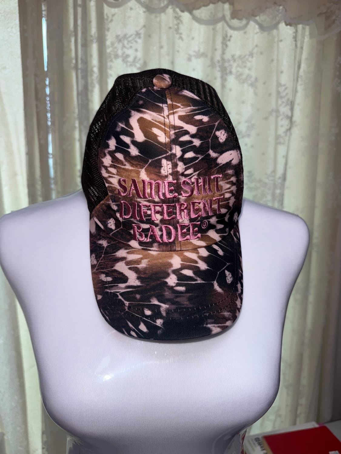Butterfly trucker cap (Brown) 상품이미지3