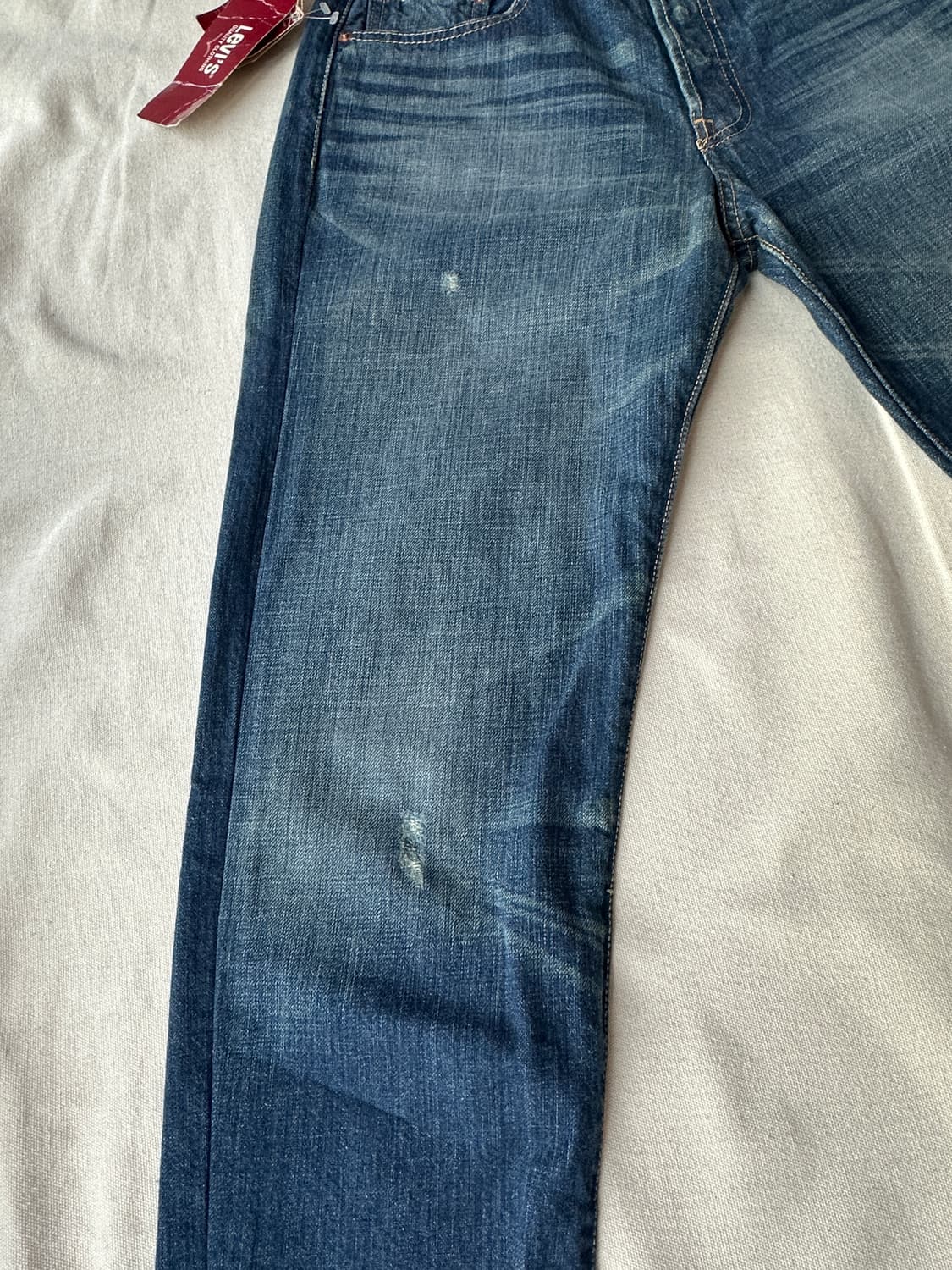 리바이스 501 스테이트루 워싱 데님 팬츠 28(새상품) 상품이미지4