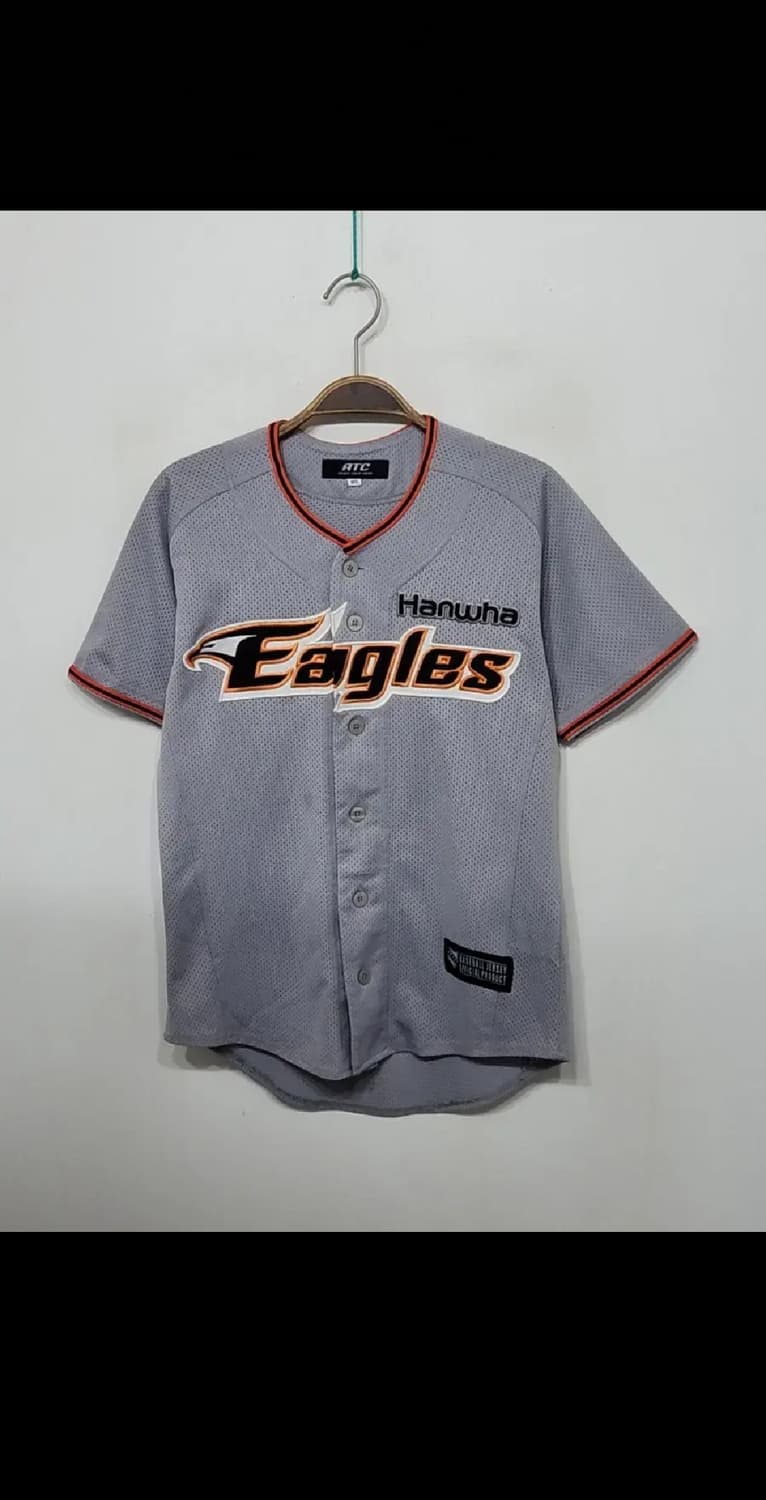 (M) 한화이글스 야구져지 반팔 조인성 마킹 유니폼  상품이미지1