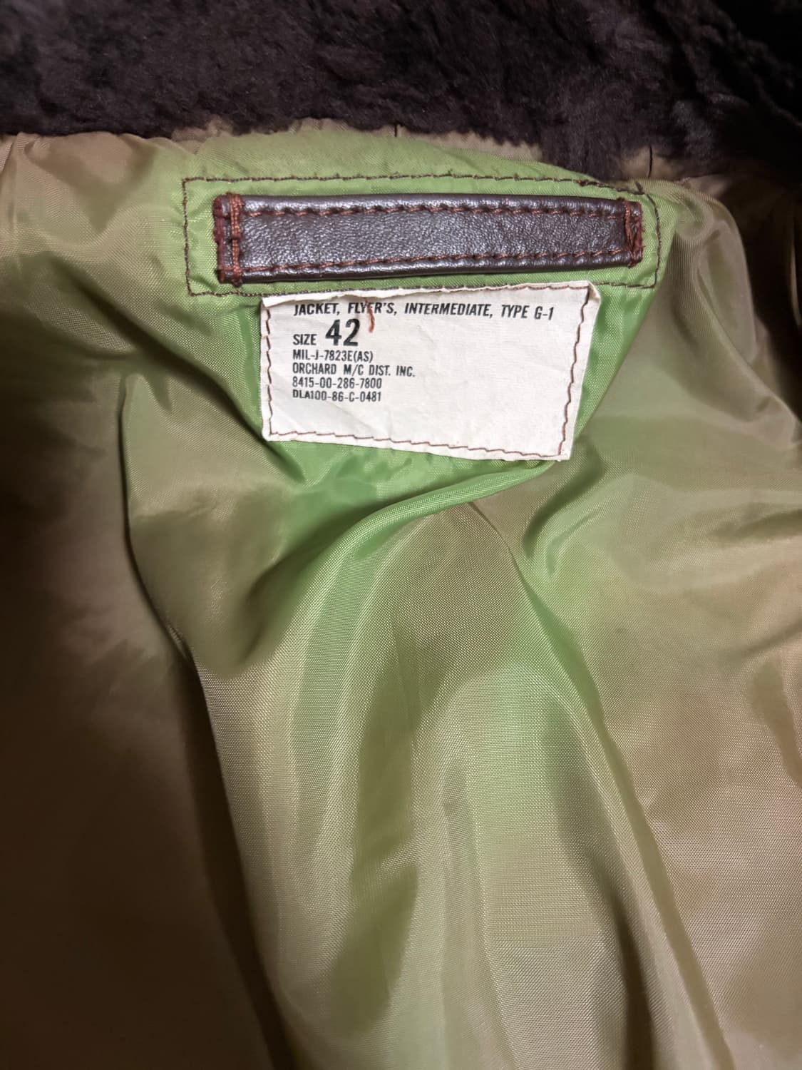 밀리터리) 미해군 USN G1 쟈켓 상품이미지3