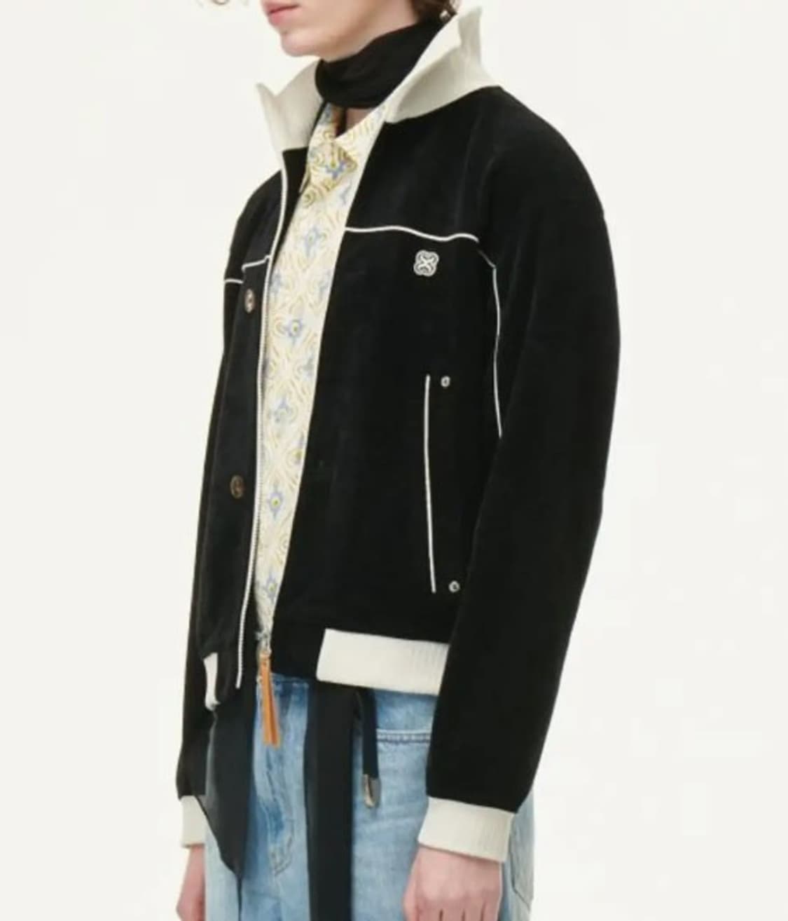 세터 SATUR 하젠 벨루어 숏 트랙 자켓 PN7020 상품이미지2