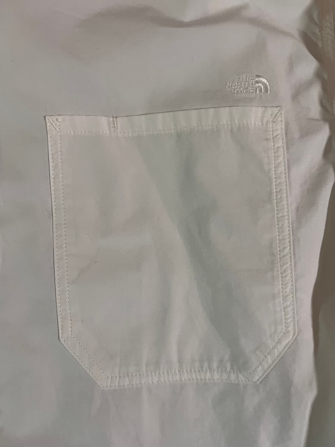 The NorthFace Purple label  노스페이스 화이트셔츠 상품이미지4