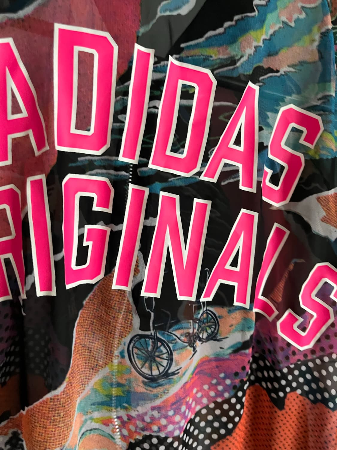 아디다스 시스루 매쉬 바람막이 집업 90사이즈 상품이미지8