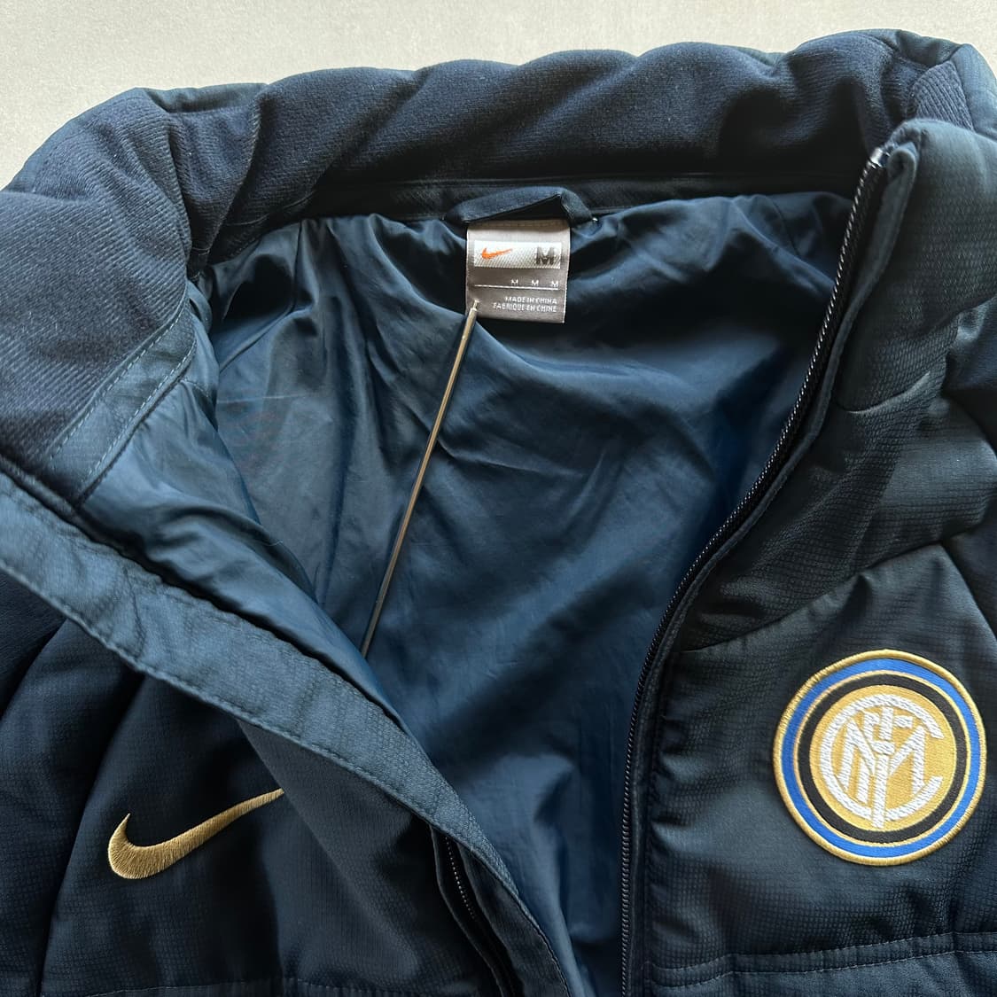 [M]나이키 인터밀란 트레이닝 누빔 자켓 상품이미지7