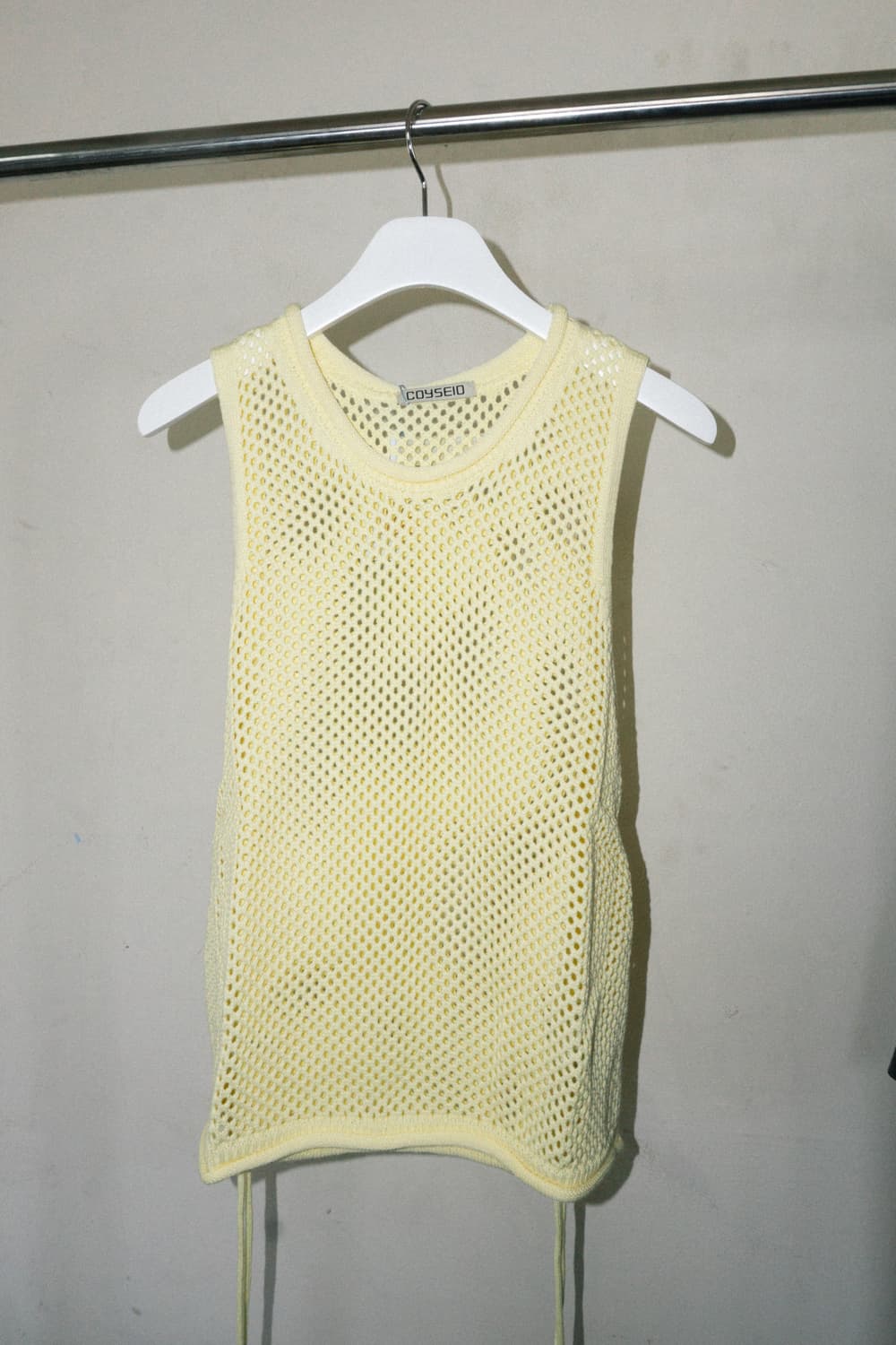 (새상품) Coyseio 코이세이오 슬리브리스 니트 상품이미지1