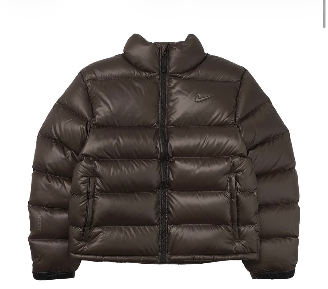 (XL) 나이키 NOCTA 다운 패딩 자켓 브라운 상품이미지1