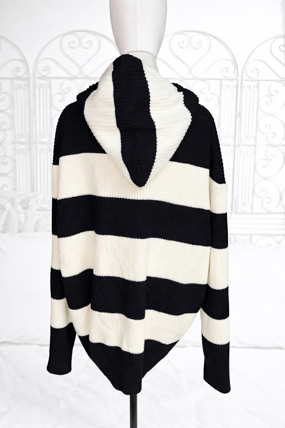 Stripe Knit Hoodie 상품이미지2