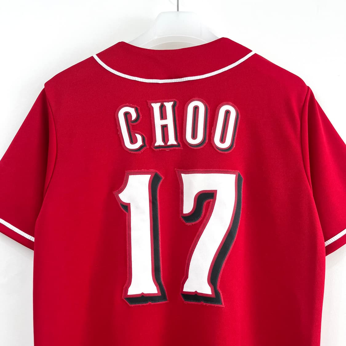 마제스틱 신시내티 레즈 어웨이 추신수 유니폼 상품이미지7