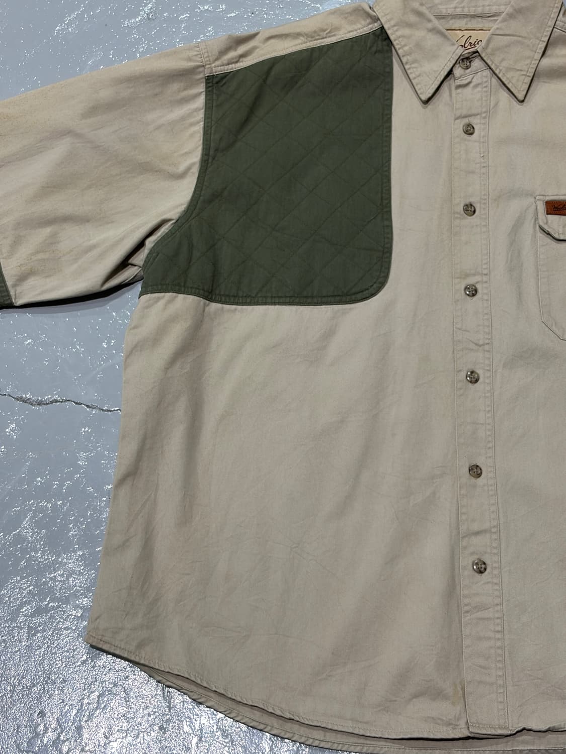울리치(Woolrich) 빈티지 배색 워크 셔츠 상품이미지6