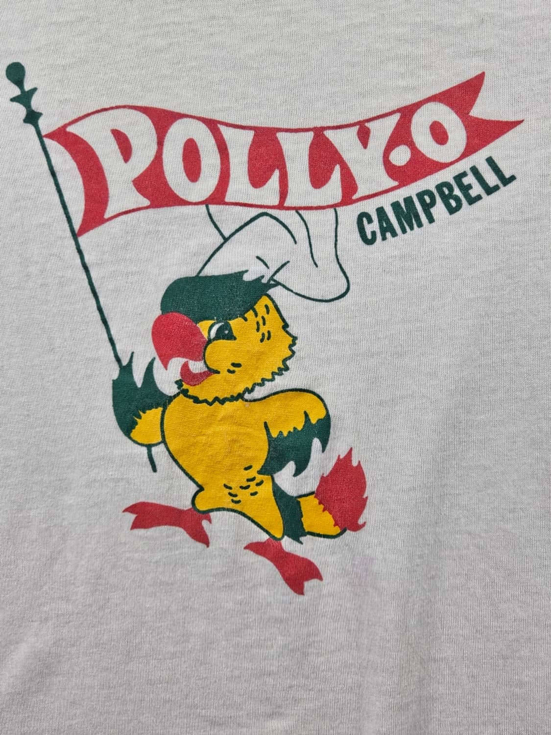 90's POLLY-O 캠벨 싱글스티치 롱슬리브 (L추정) / 11381 상품이미지4