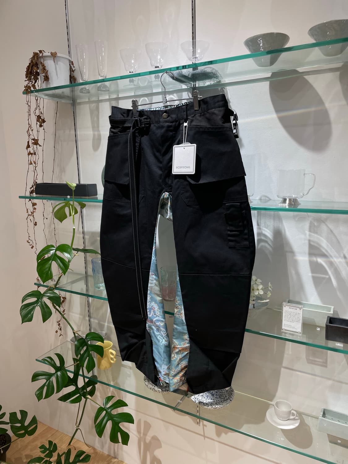 바디송 rejqmilt black pants 상품이미지3