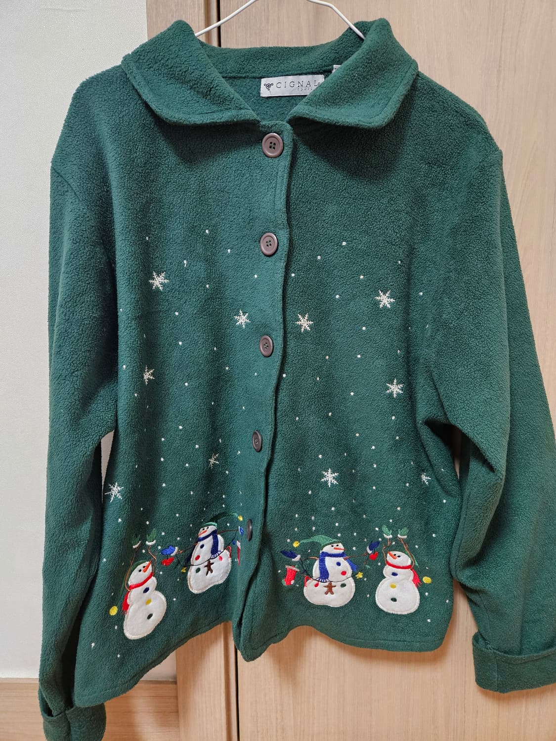 크리스마스 빈티지 겨울 가디건 상품이미지1