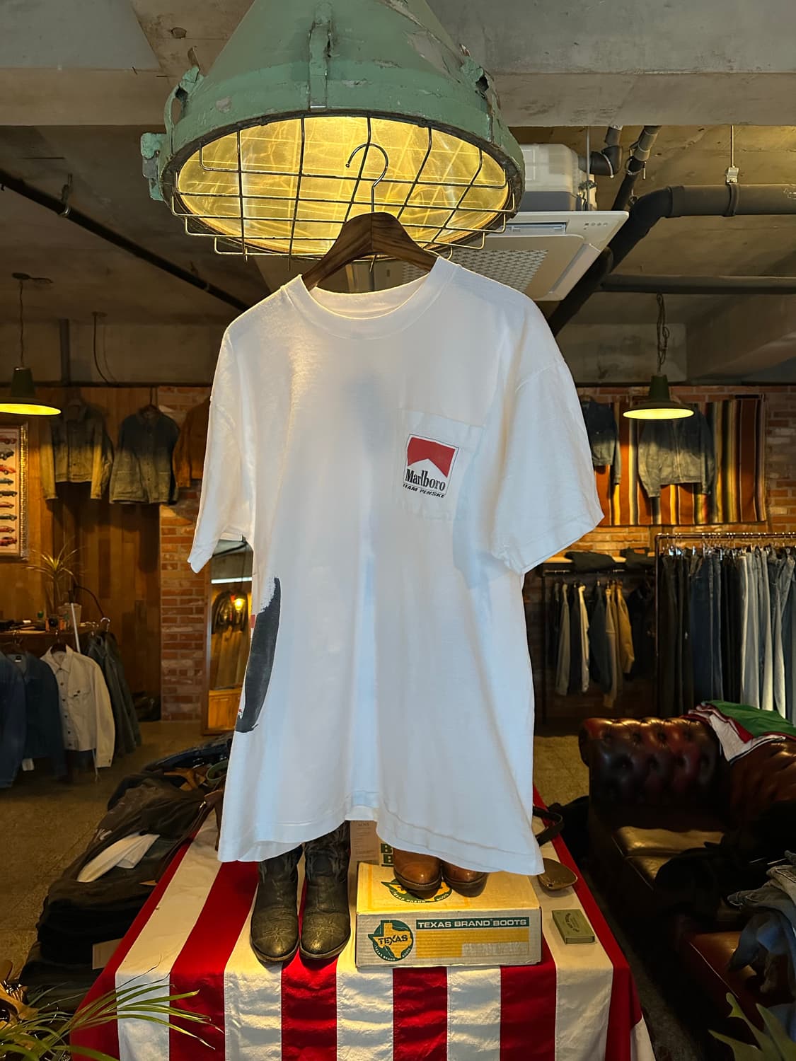 90s USA MARLBORO RACING T SHIRT 상품이미지1