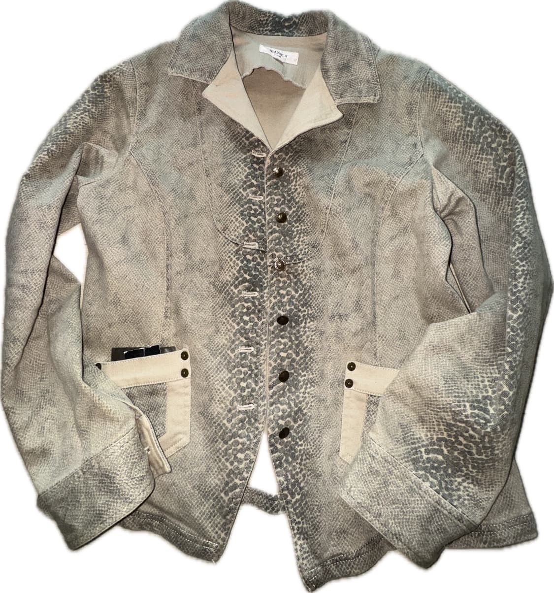 “MANICE” Vkei_ Snake Detail Jacket 상품이미지1