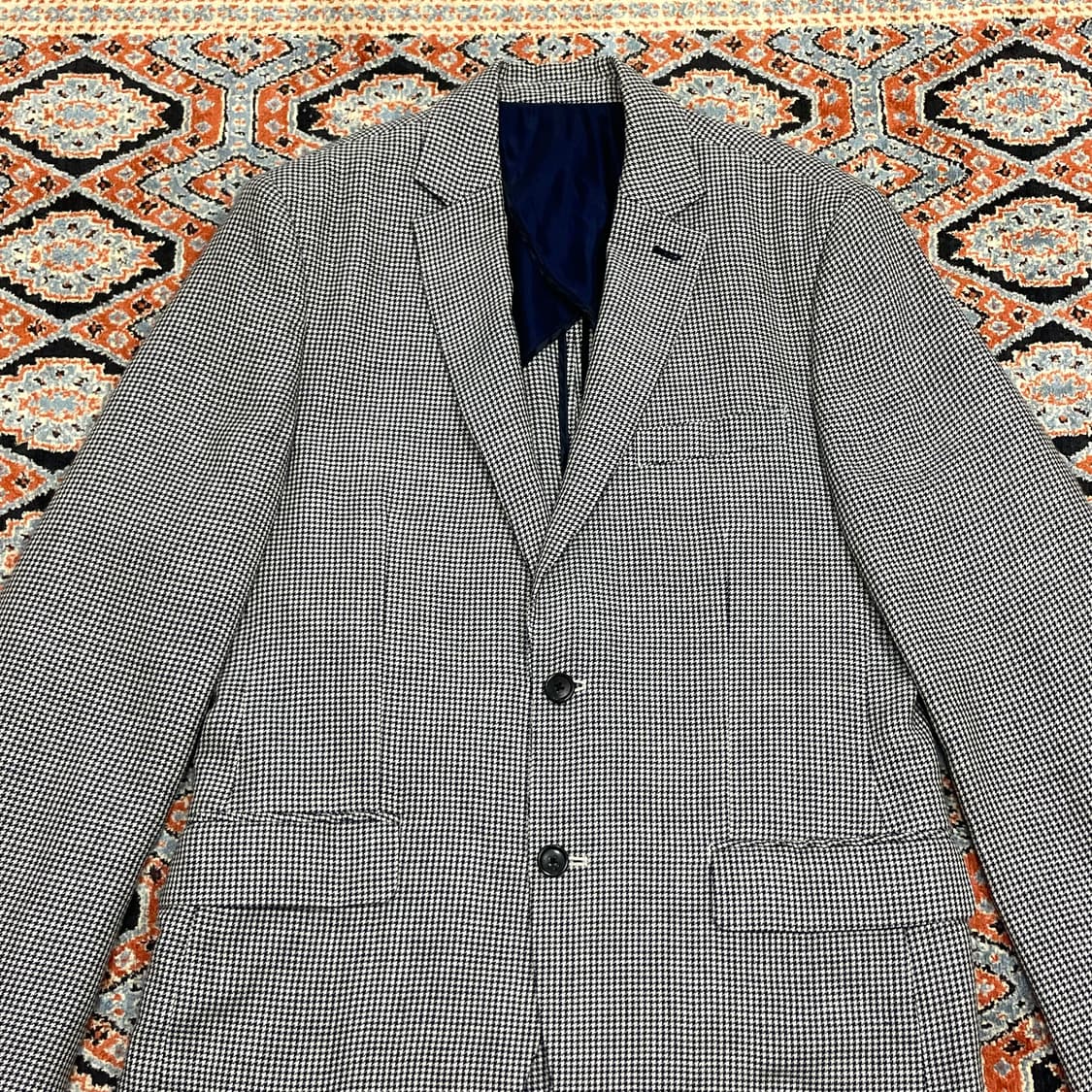 빈폴 하운드투스체크 패턴 투버튼 자켓 블레이저 여성100 상품이미지2