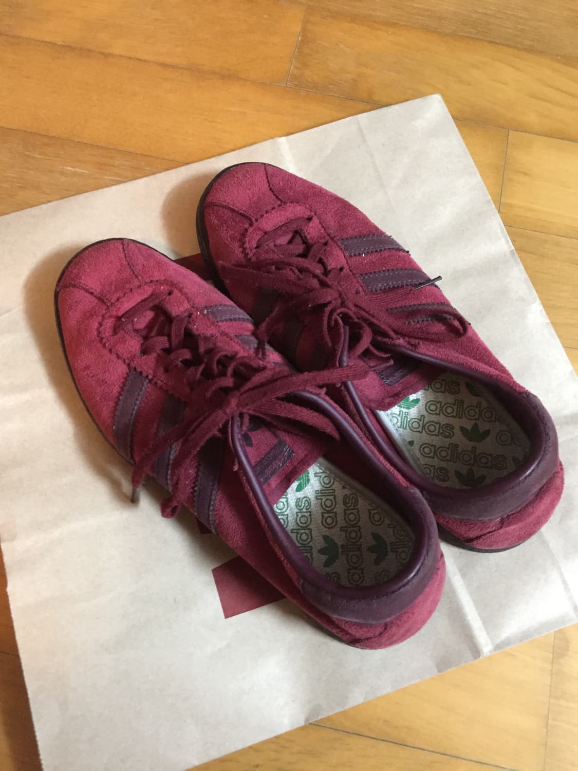 아디다스 토바코 그루엔 (버건디) 상품이미지3