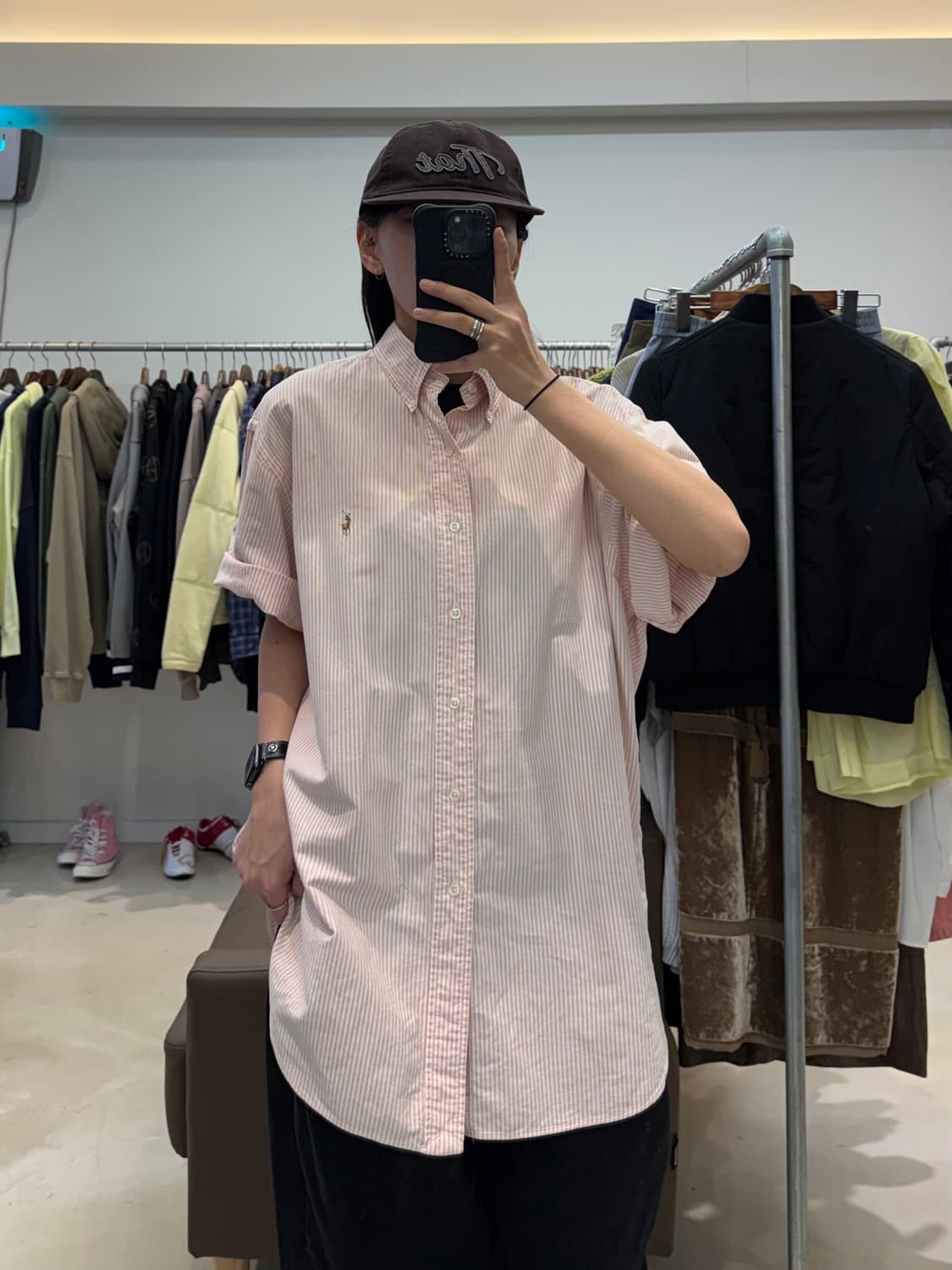 폴로 랄프로렌 스트라이프 반팔 셔츠 상품이미지4