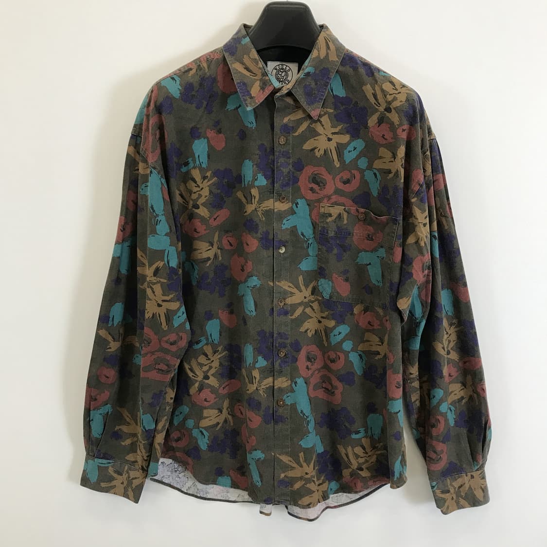 월드아일랜드 USA 90s 패턴셔츠 [L] 상품이미지1