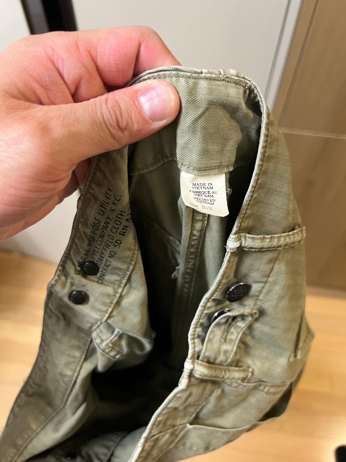 rrl 헤링번 팬츠 33/32 상품이미지3
