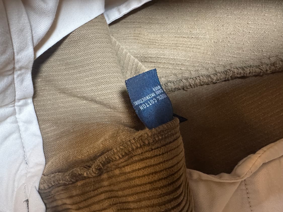 폴로 코듀로이 테이퍼드핏 팬츠 팝니다 상품이미지3