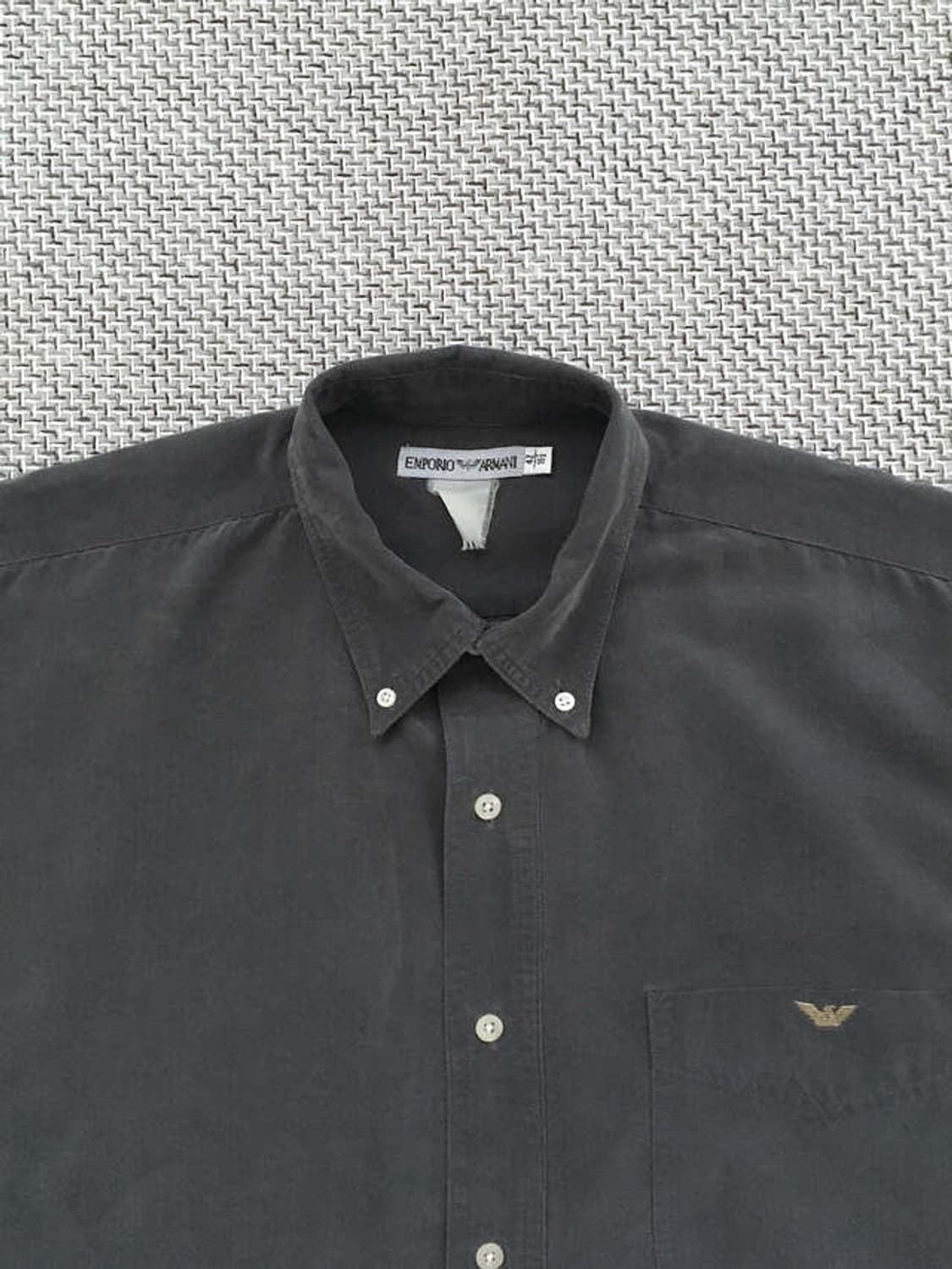 90s chest pocket classic logo b.d shirts 상품이미지1