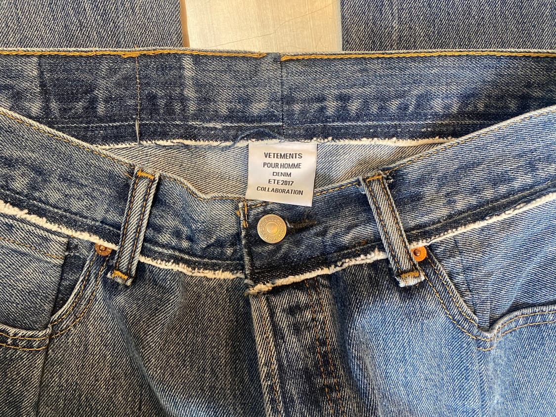 베트멍 리바이스 리워크 데님진 옴므 S 상품이미지7