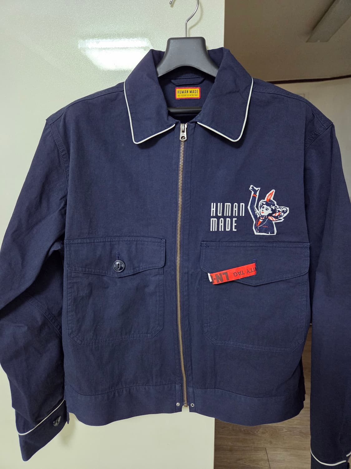 휴먼메이드 드리즐러자켓 네이비 M 상품이미지2