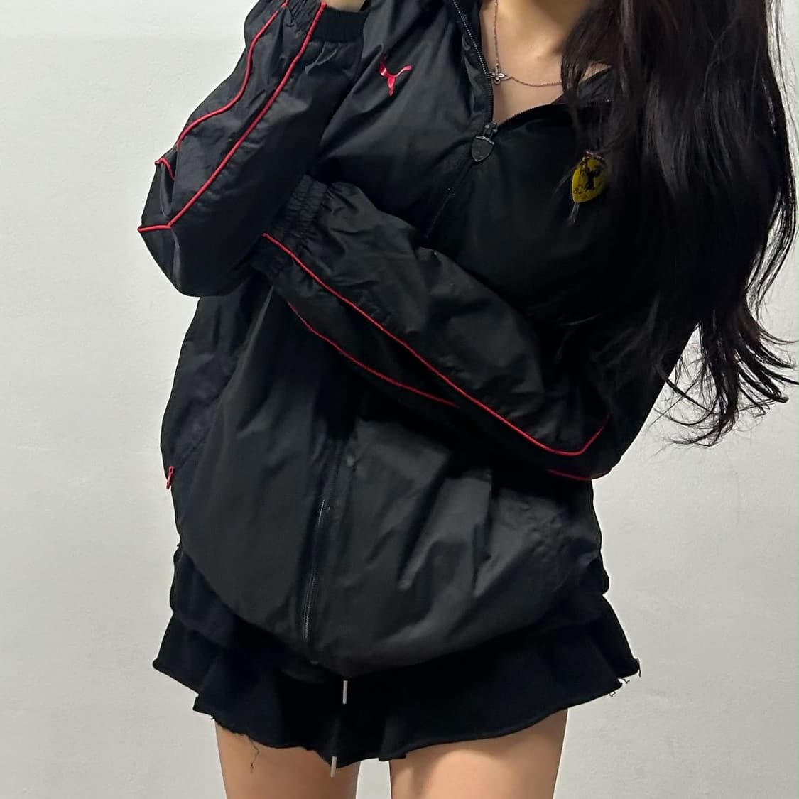 푸마 x 페라리 스쿠데리아 공식 윈드브레이커 자켓 후드집업(L) 상품이미지1