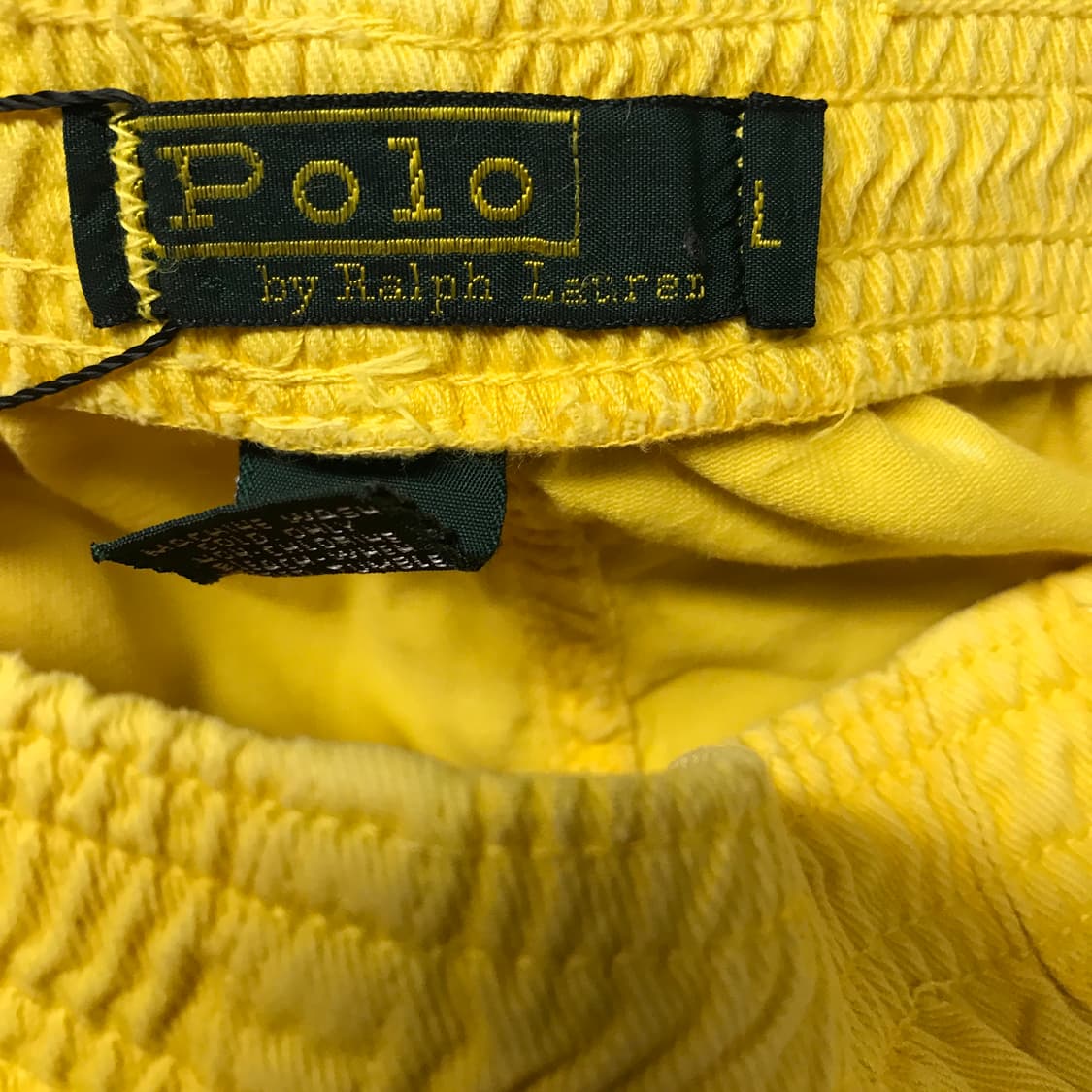 폴로 랄프로렌 포니 반바지 옐로 L 상품이미지6
