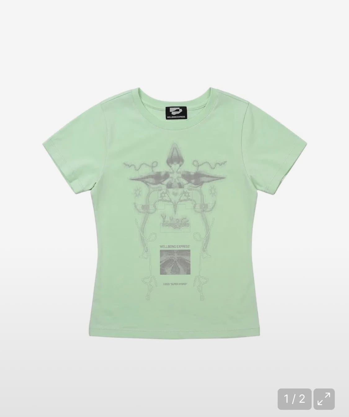 웰빙익스프레스 Digital Tattoo Tee Renewal Mint 상품이미지1