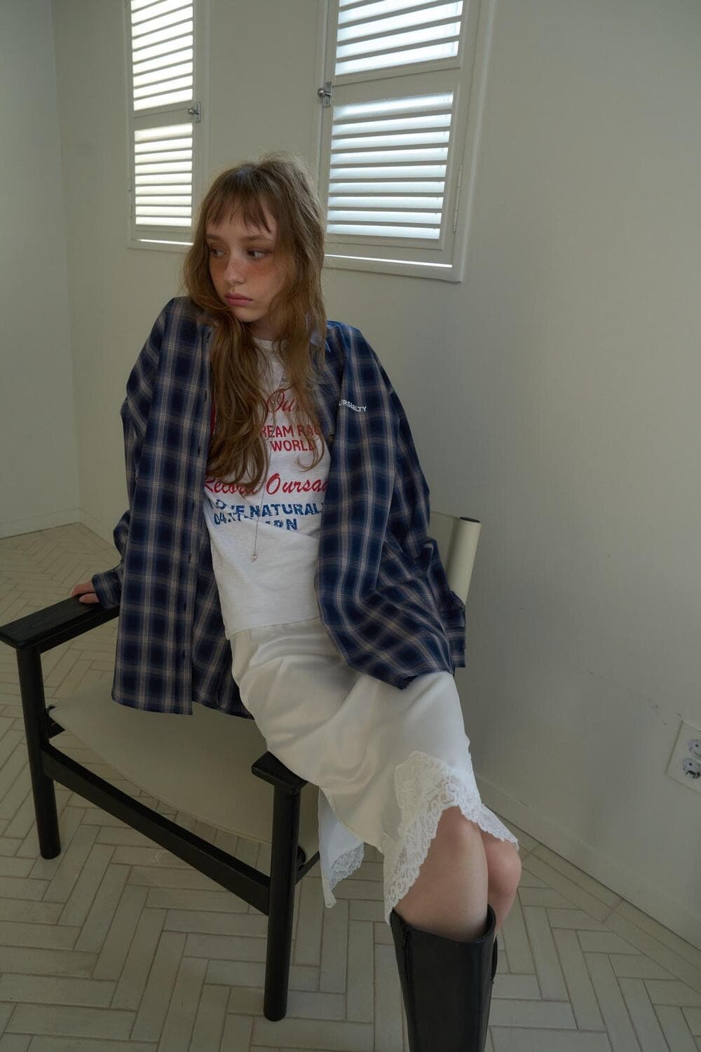 아우어솔티 Grand-pa Check Shirt 상품이미지3