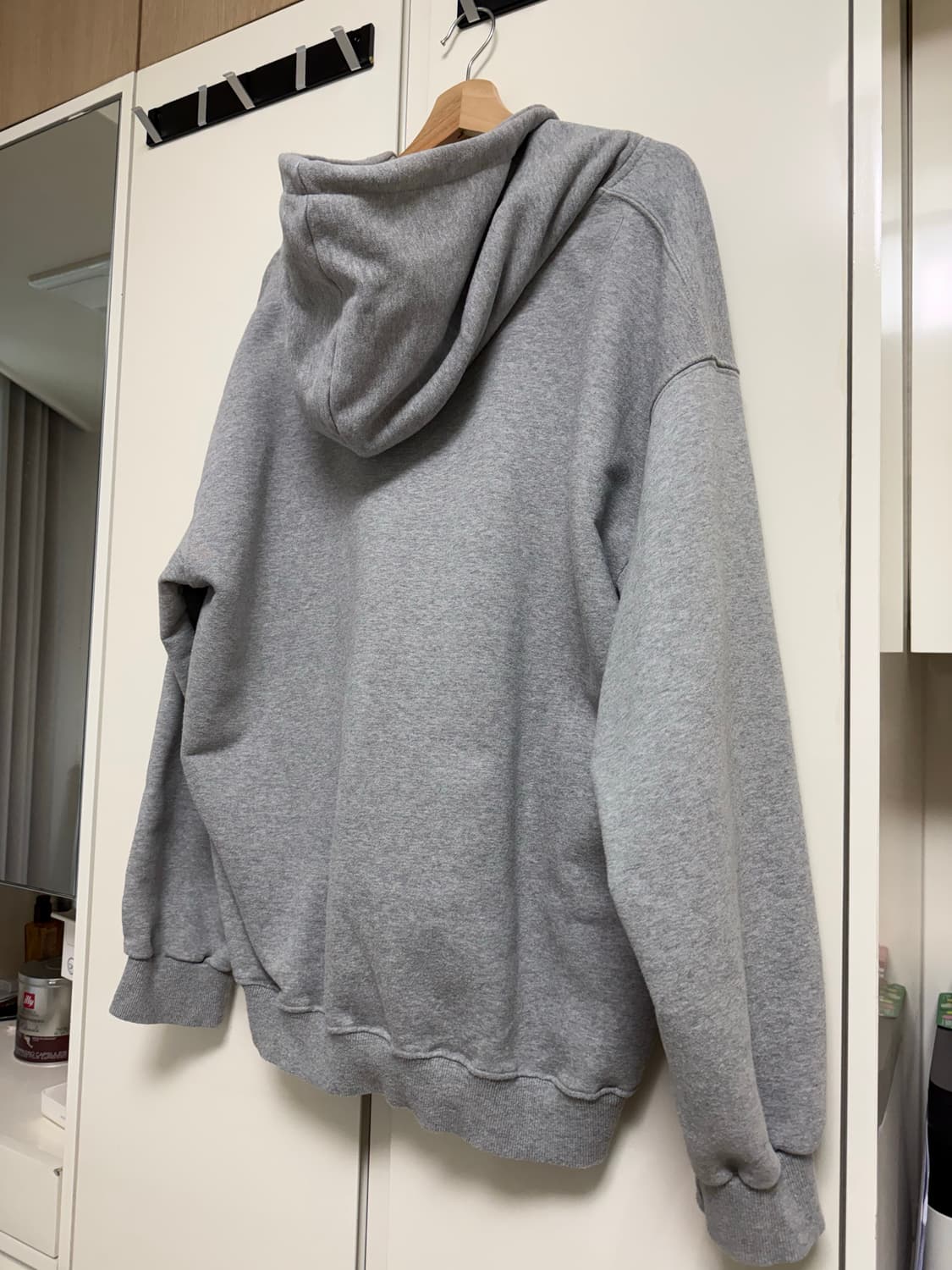 웬즈데이 오아시스 후드집업 그레이 상품이미지2