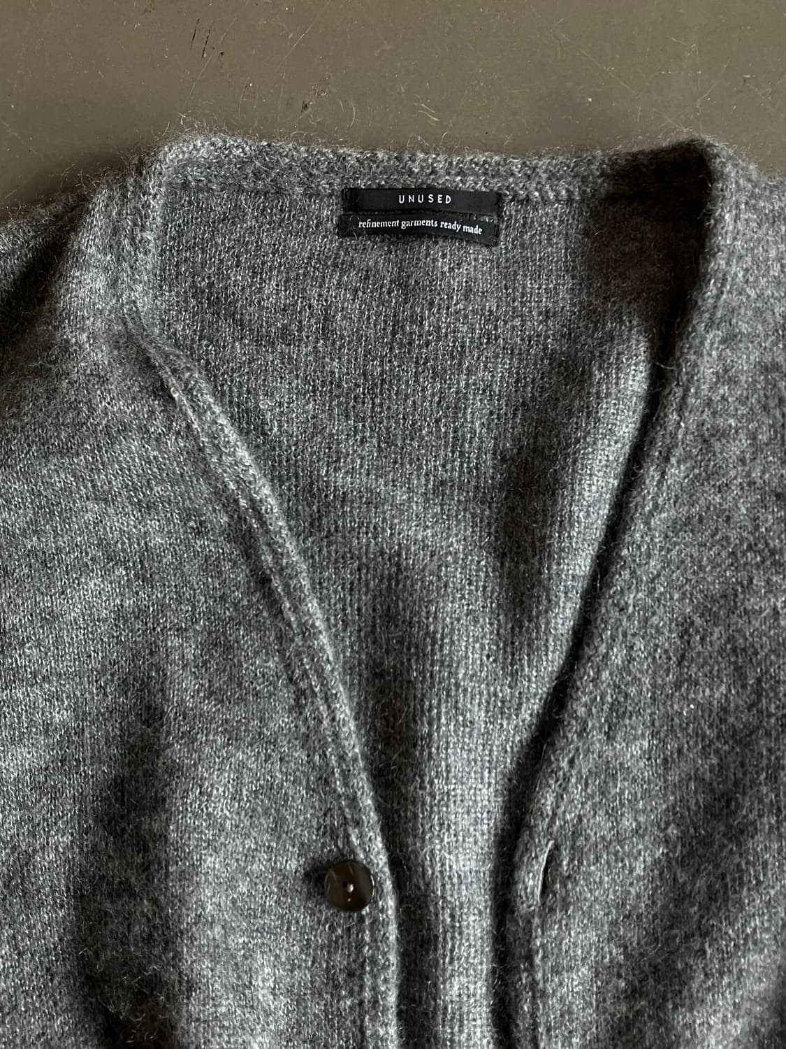 언유즈드 unused 모헤어 가디건 3사이즈 상품이미지4
