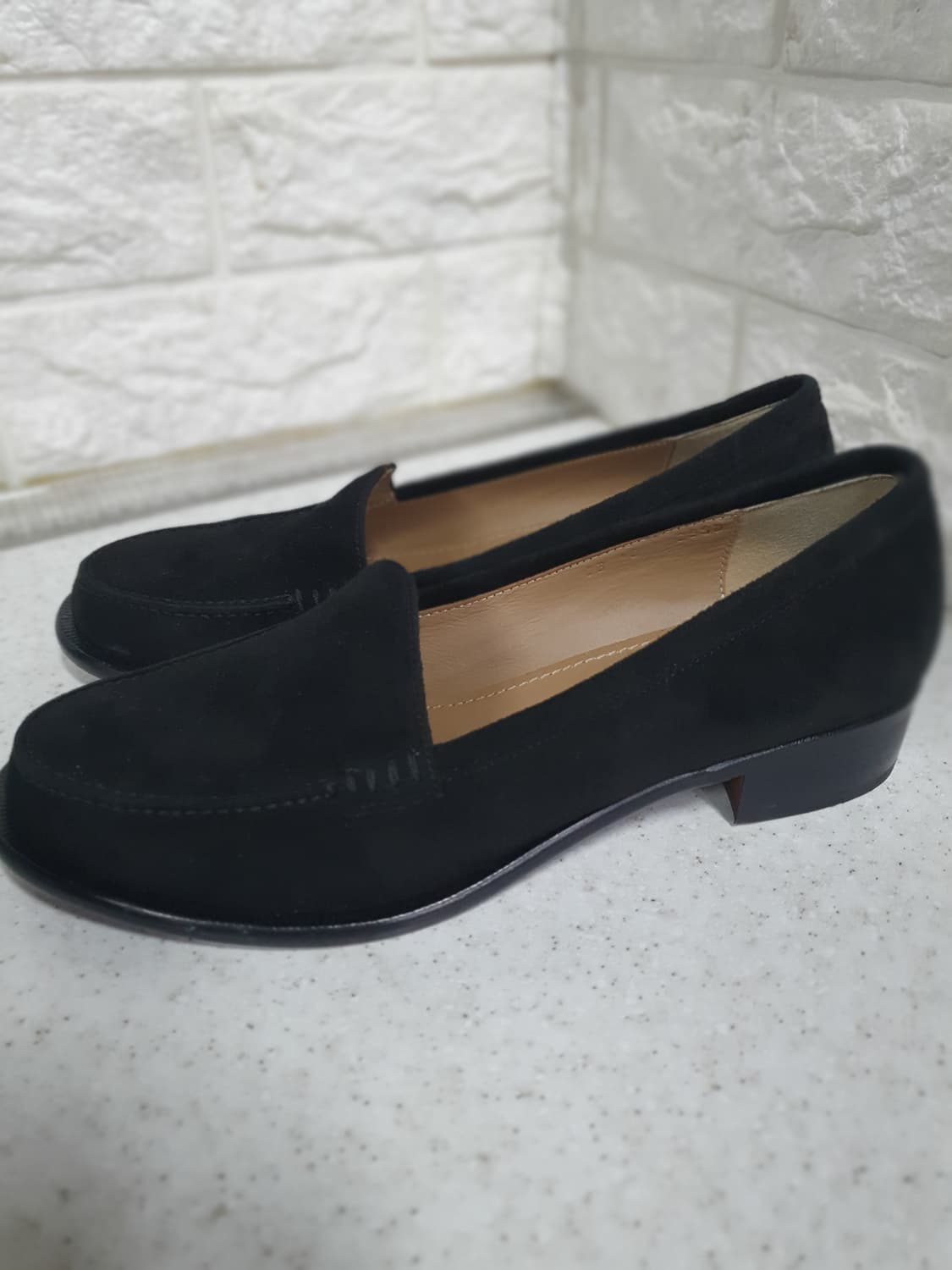 얼바닉 URBANIC 여성 스웨이드 로퍼 255mmA급10/9 상품이미지2