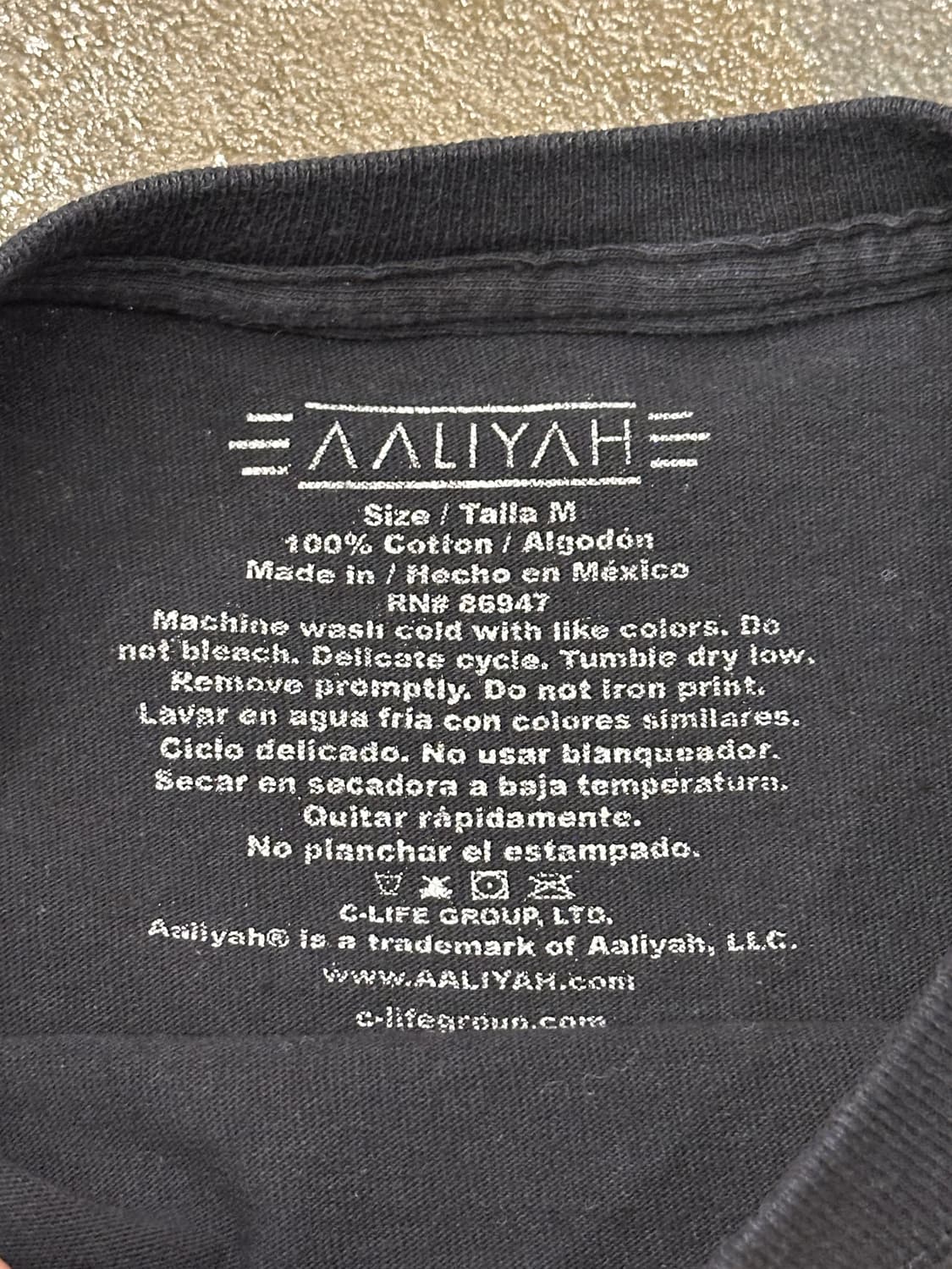 AALIYAH 프린팅 롱슬리브 L/S M 상품이미지4