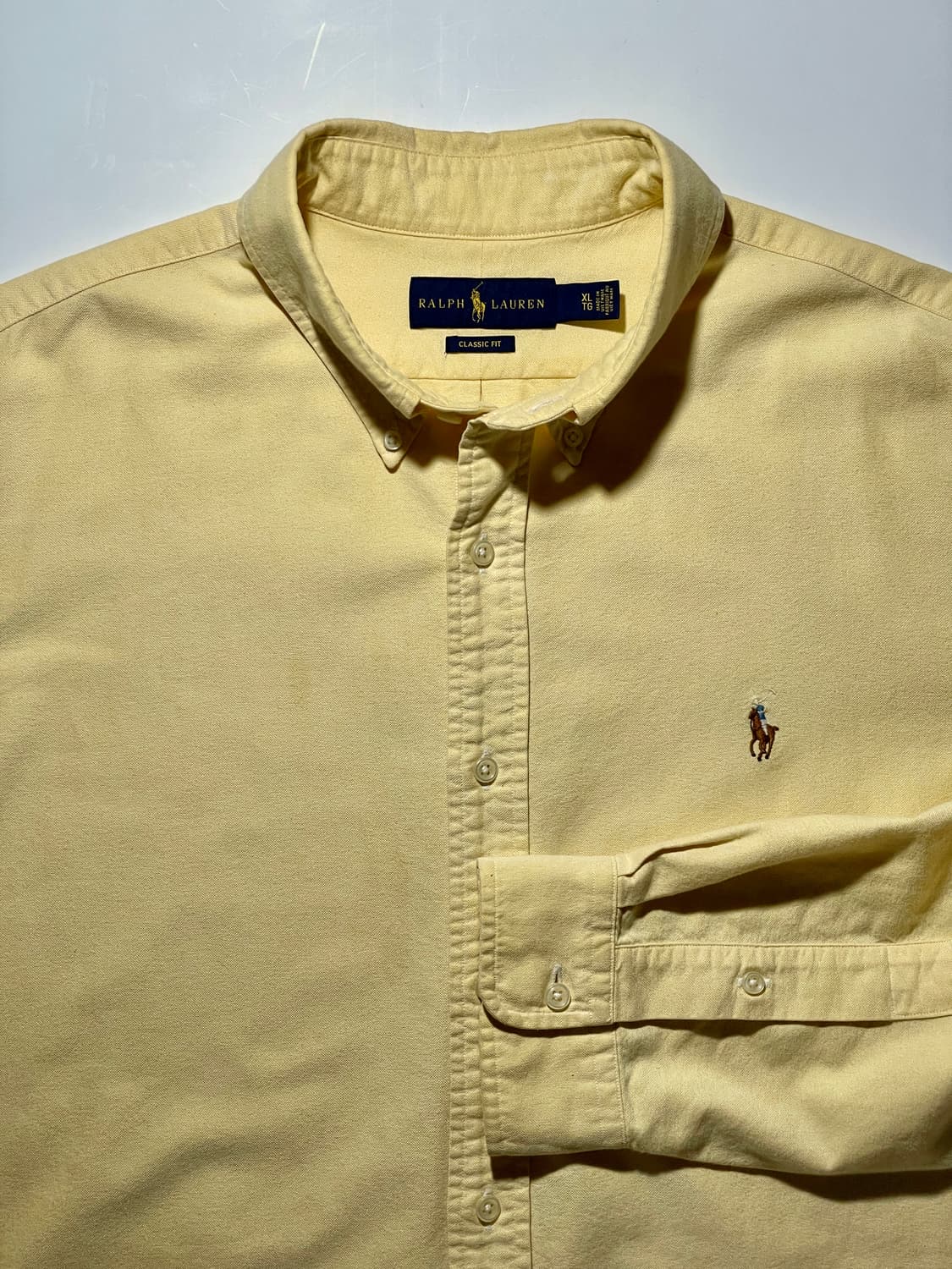 PRL Classic Fit Shirts - Yellow 상품이미지3