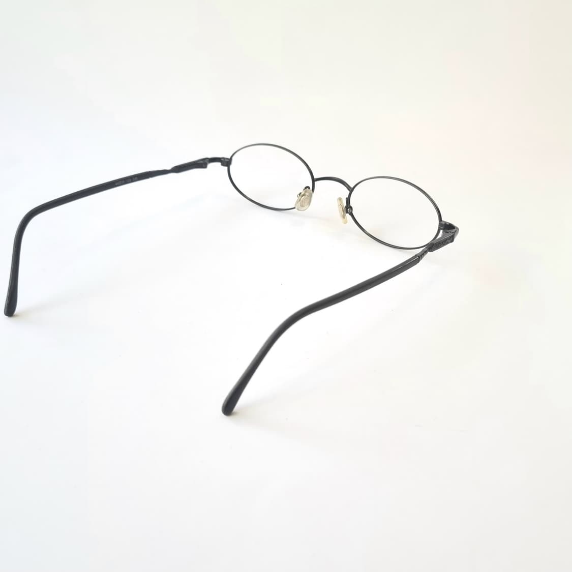 데드스탁  레트로안구  블랙 오벌 안경테 384 상품이미지7