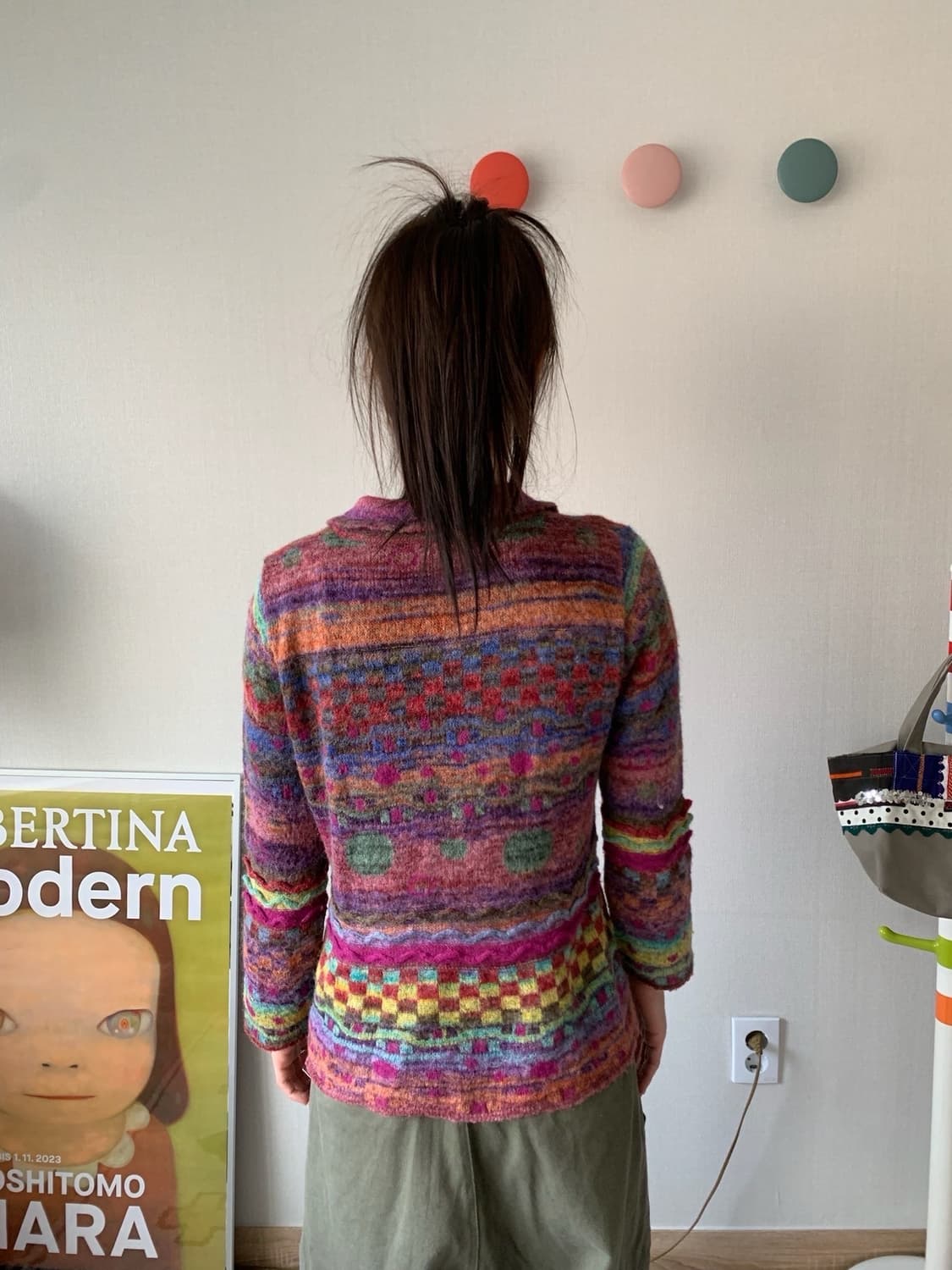 ethnic rainbow .. knit top 상품이미지4