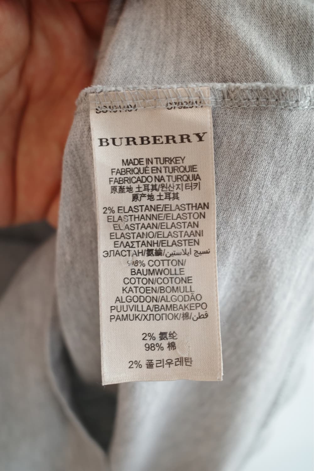 BURBERRY BRIT 퍼프 소매 폴로 티셔츠 상품이미지6