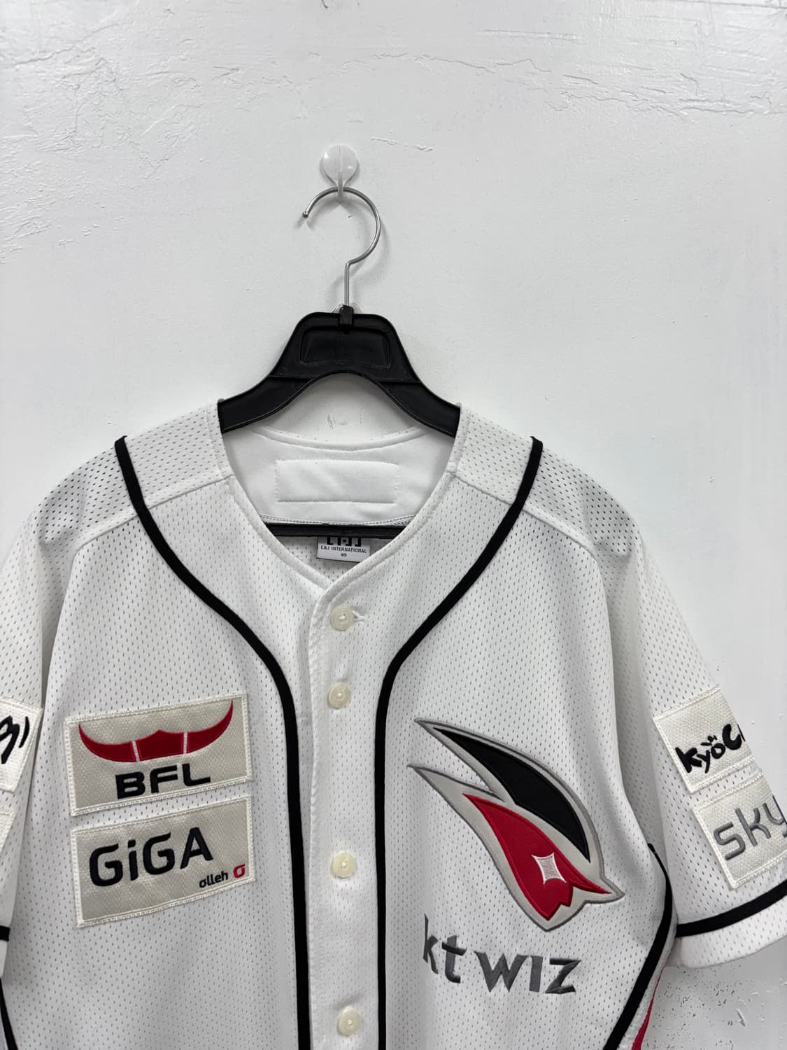 kt위즈 풀패치 야구유니폼 상품이미지3