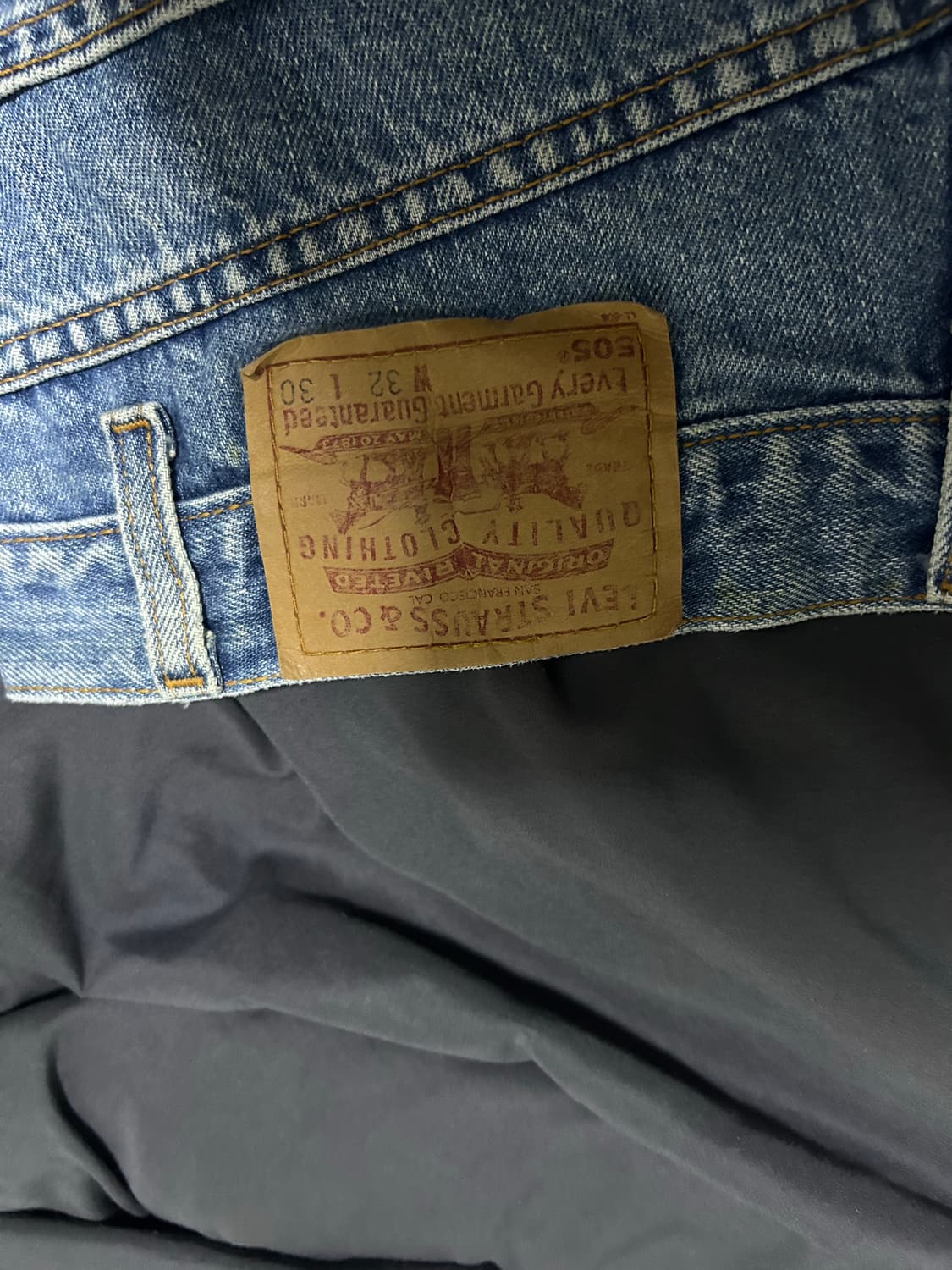 리바이스 505 청바지 W32 L30 상품이미지3