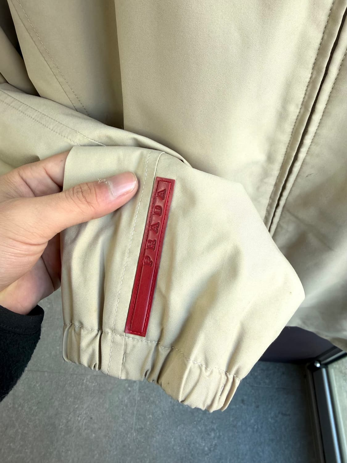 50/ 프라다 스포츠 레드텝 고어텍스 자켓 상품이미지5