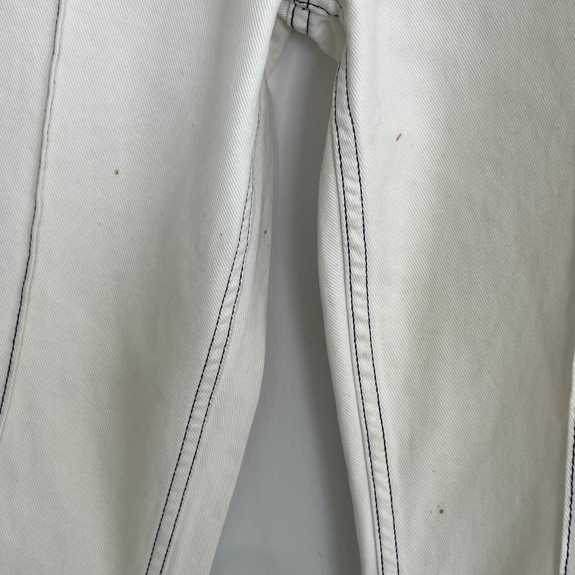 산드로 화이트 데님 청바지 상품이미지5