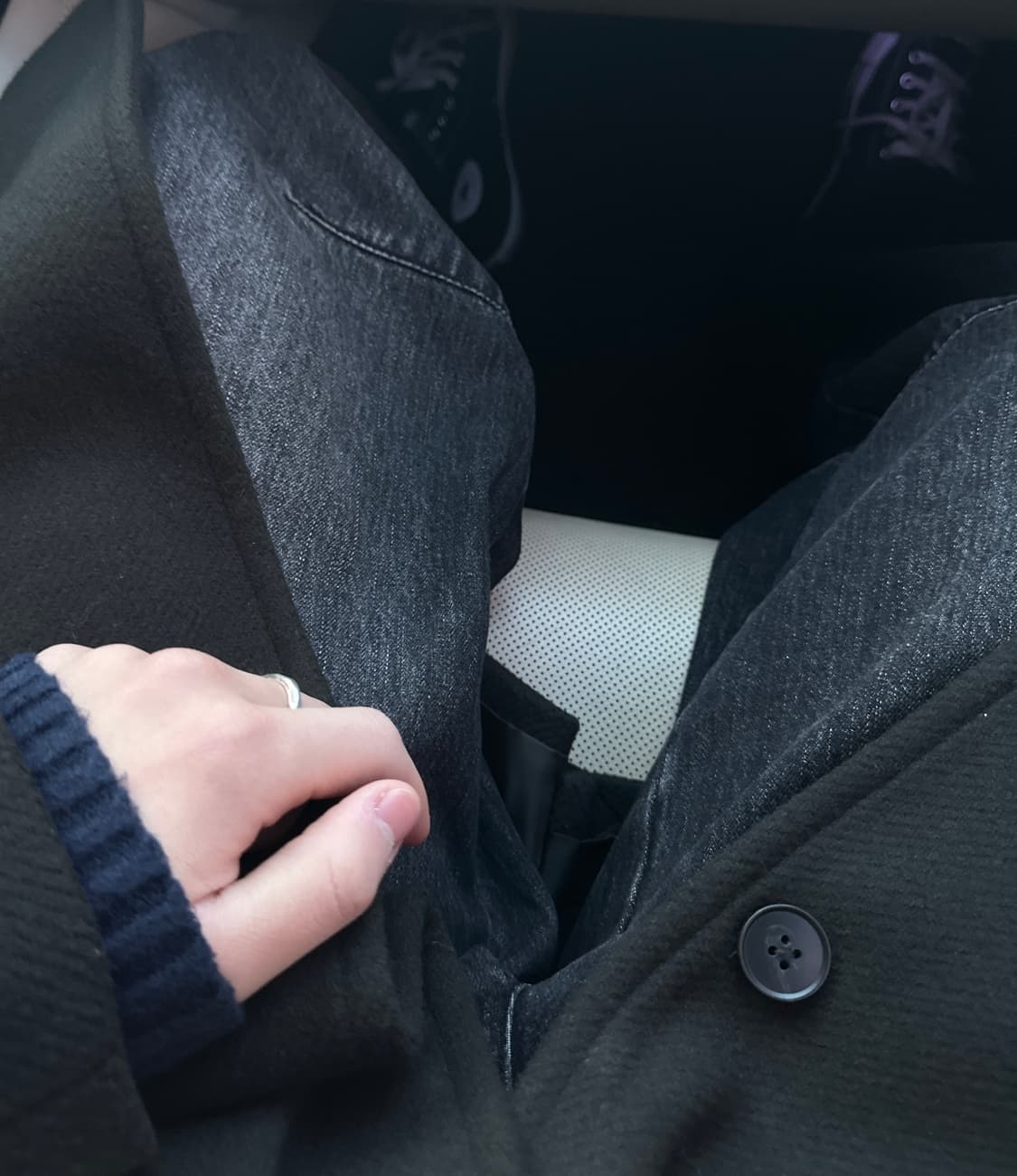 자라 코트(다크 카키,첫 사진 색상과 다름) 상품이미지3