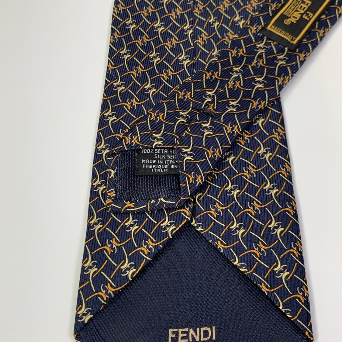 펜디(FENDI) FF모노그램 기하학적패턴 명품넥타이 A+등급 상품이미지8