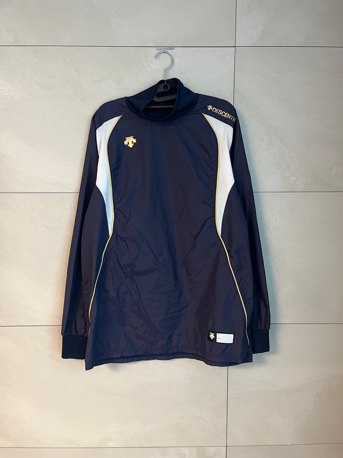 데상트 재팬 베이스볼 야구 바람막이 웜업 [O/105] 상품이미지1