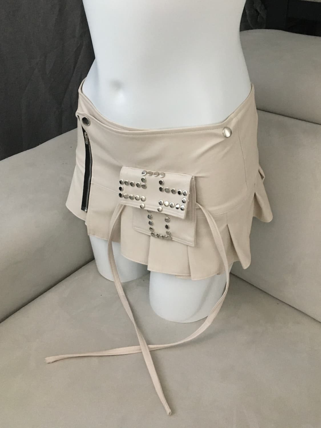 ༒ Pleated Wrap Skirt 002 상품이미지4