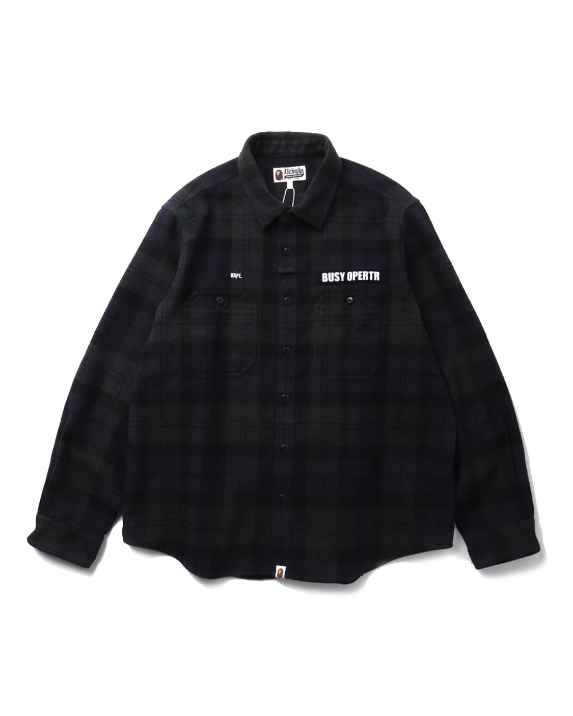 베이프 A BATHING APE Flannel Tactical Shirt 상품이미지1